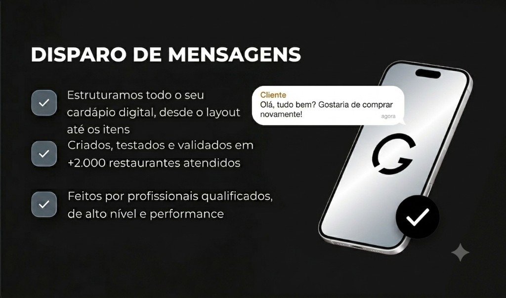 Disparo de Mensagens